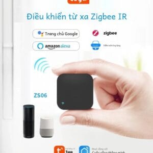 Hub điều khiên đa năng các thiết bị dùng sóng IR tivi, điều hòa ... Tuya Zigbee